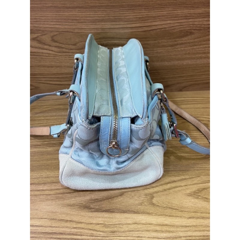 Túi si Coach vải bố