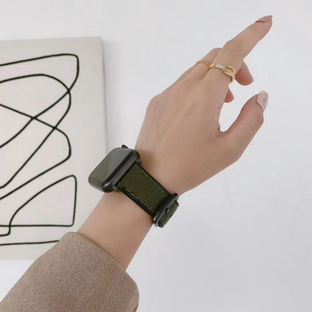 Dây đeo bằng cao su thích hợp cho đồng hồ Apple Watch Se / 6 / 5 / 4 / 3 / 2 / 1 42mm 38mm 40mm 44mm