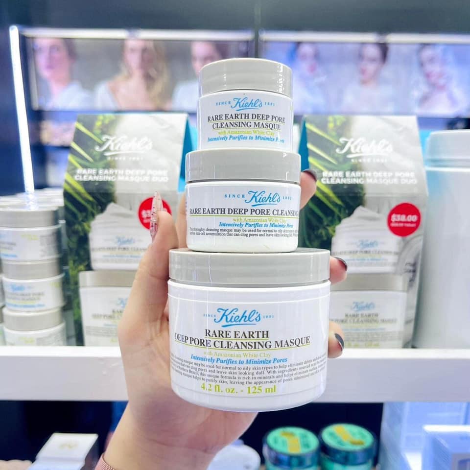 Mặt nạ đất sét Kiehls Rare Earth Deep Pore Cleansing Masque