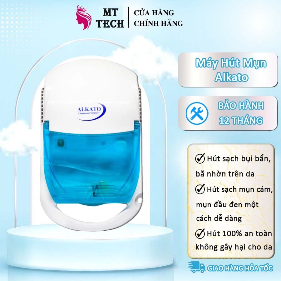 Máy Hút Mụn Và Phun Sương. AlKaTo Máy Máy Hút Mụn Phun Sương Mini, ( Bảo Hành 12 Tháng )