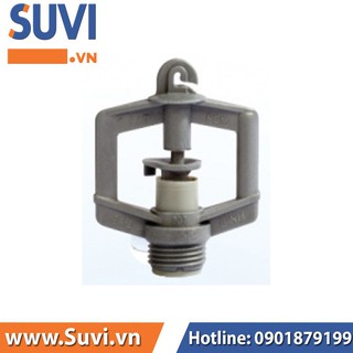 Béc Tưới Cây Nhỏ Vuông Bọc Inox Ren Ngoài 17 BB-907 Bịch 10 Cái