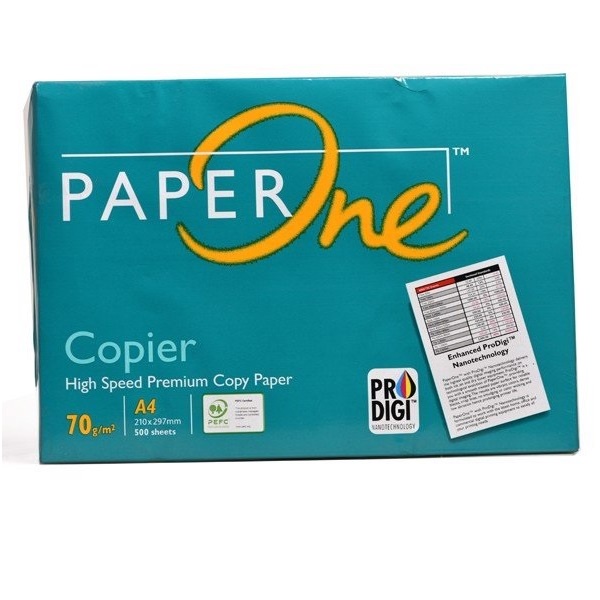 Giấy in Paper One khổ A4 định lượng 70 gsm - 500 tờ/ream
