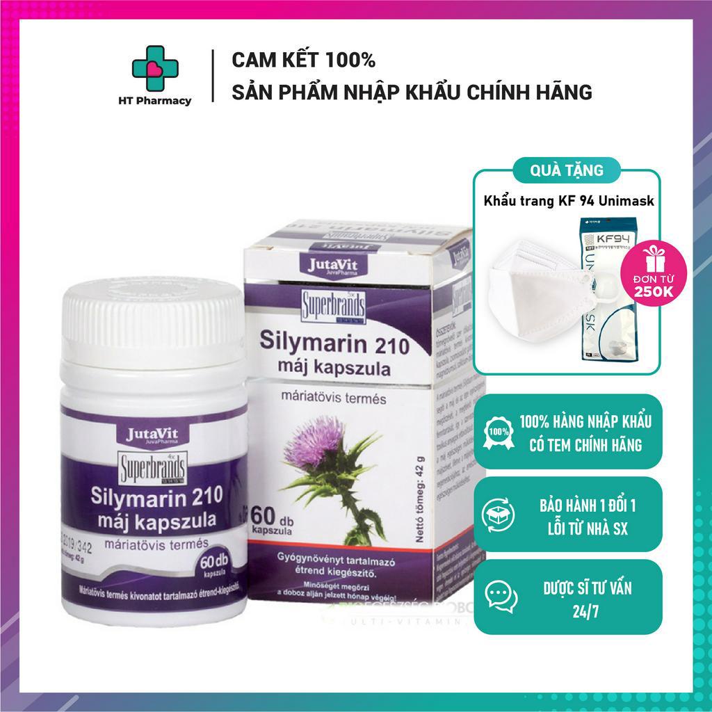 Viên uống bảo vệ Gan Jutavit Silymarin 210