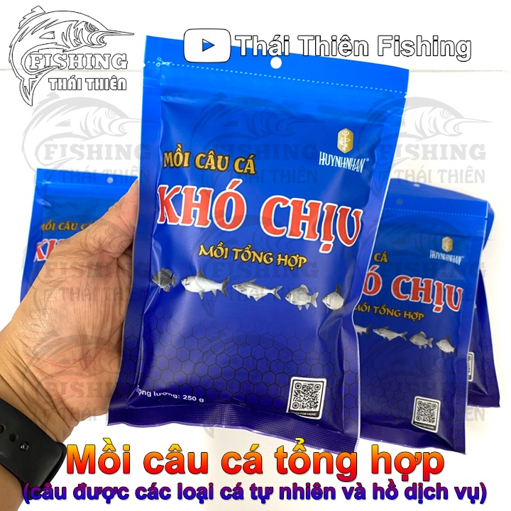Mồi Câu Cá Tổng Hợp Khó Chịu Lam Gói 250g Chuyên Câu Sông Tự Nhiên, Hồ Dịch Vụ