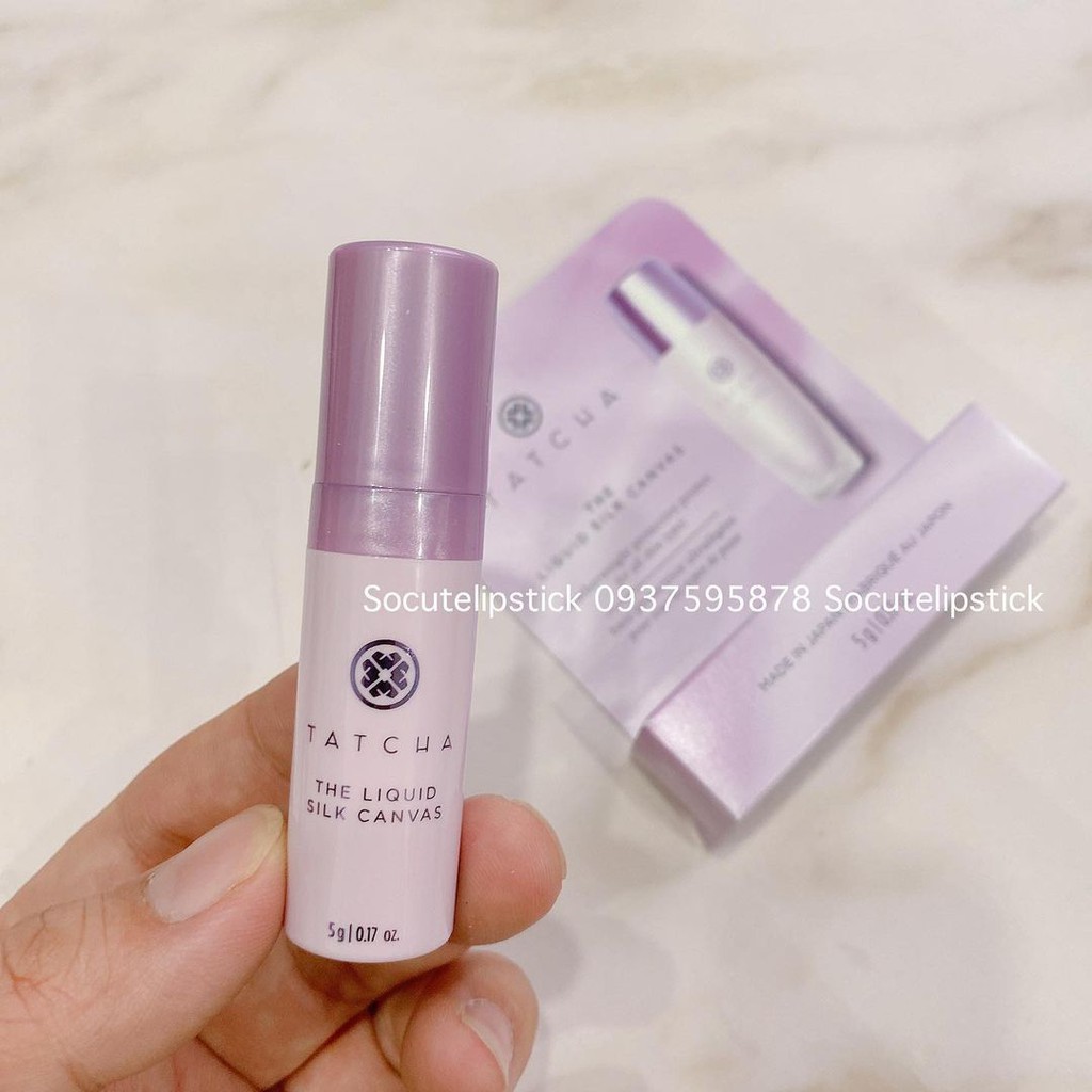 Kem lót Tatcha The Liquid Silk Canvas 5gr