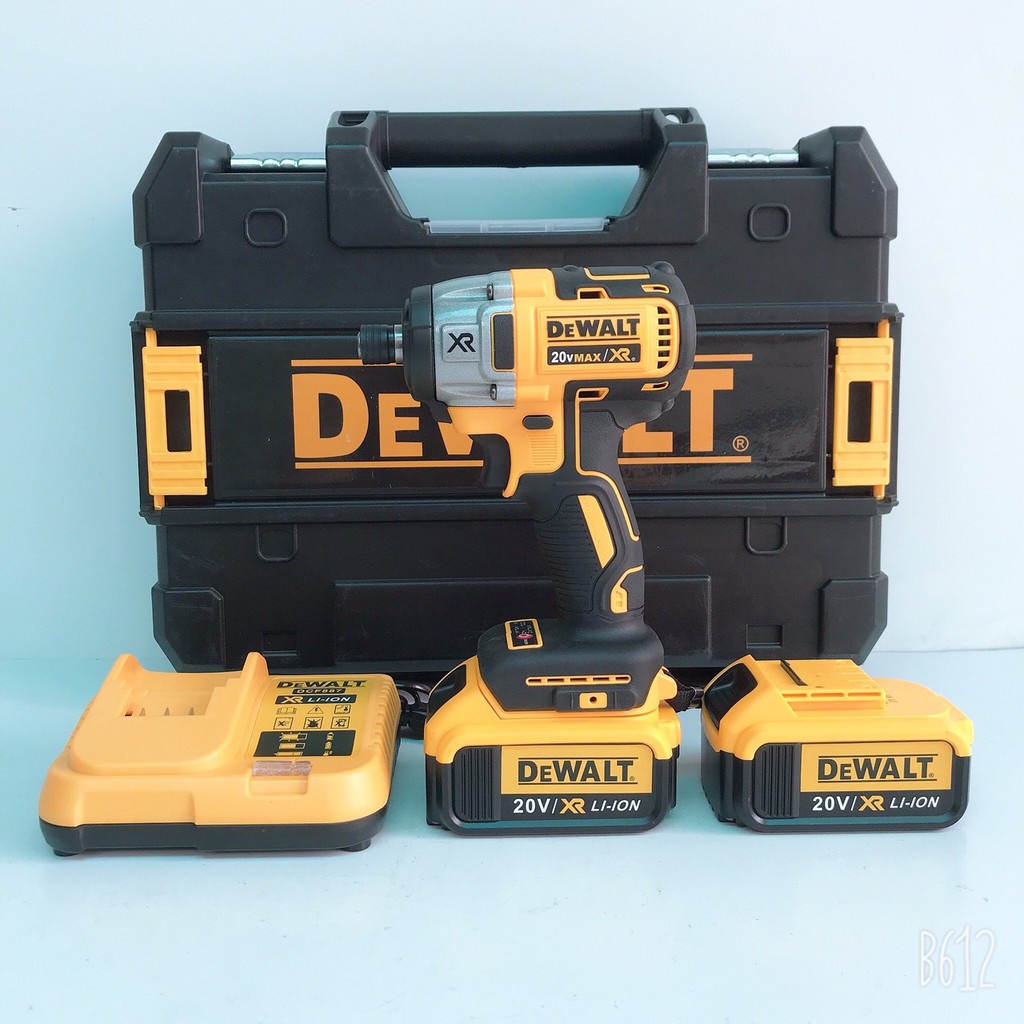 ☽❣Máy chuyên vít dùng pin Dewalt DCF887 Động cơ KHÔNG CHỔI THAN Kèm 2 hãng cho thợ bắn tôn