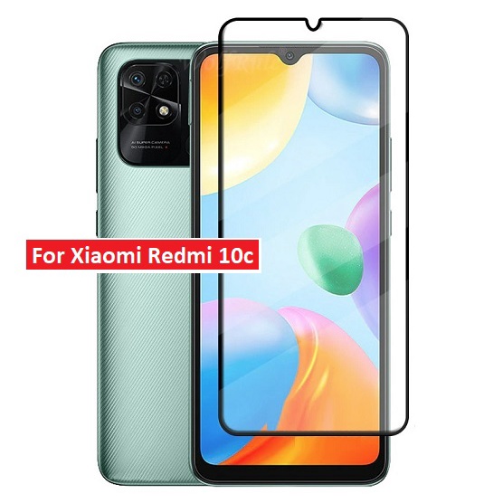 Kính cường lực Full Màn Xiaomi Redmi 10C