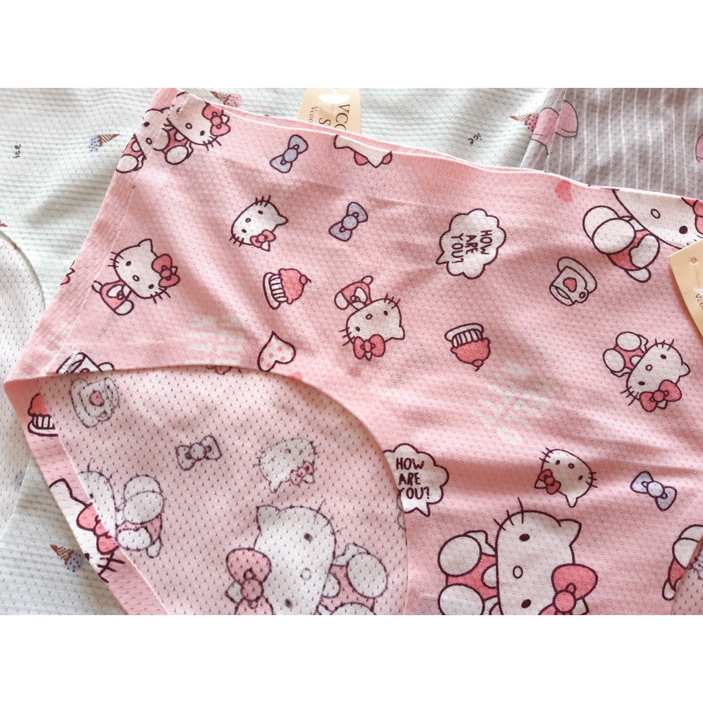 Quần Lót Nữ - 5 Quần Su Bông Không Đường May Thông Hơi - Mã 010