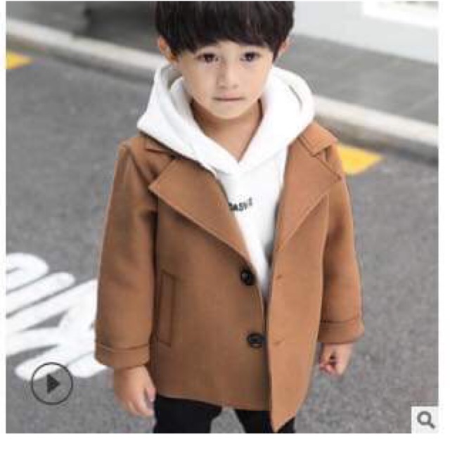 Áo dạ cho bé trai