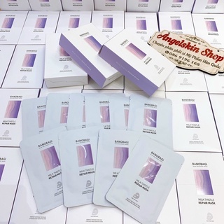 Mặt nạ Banobagi Milk Thistle Repair Mask phục hồi da hư tổn cấp ẩm đàn hồi chăm sóc da