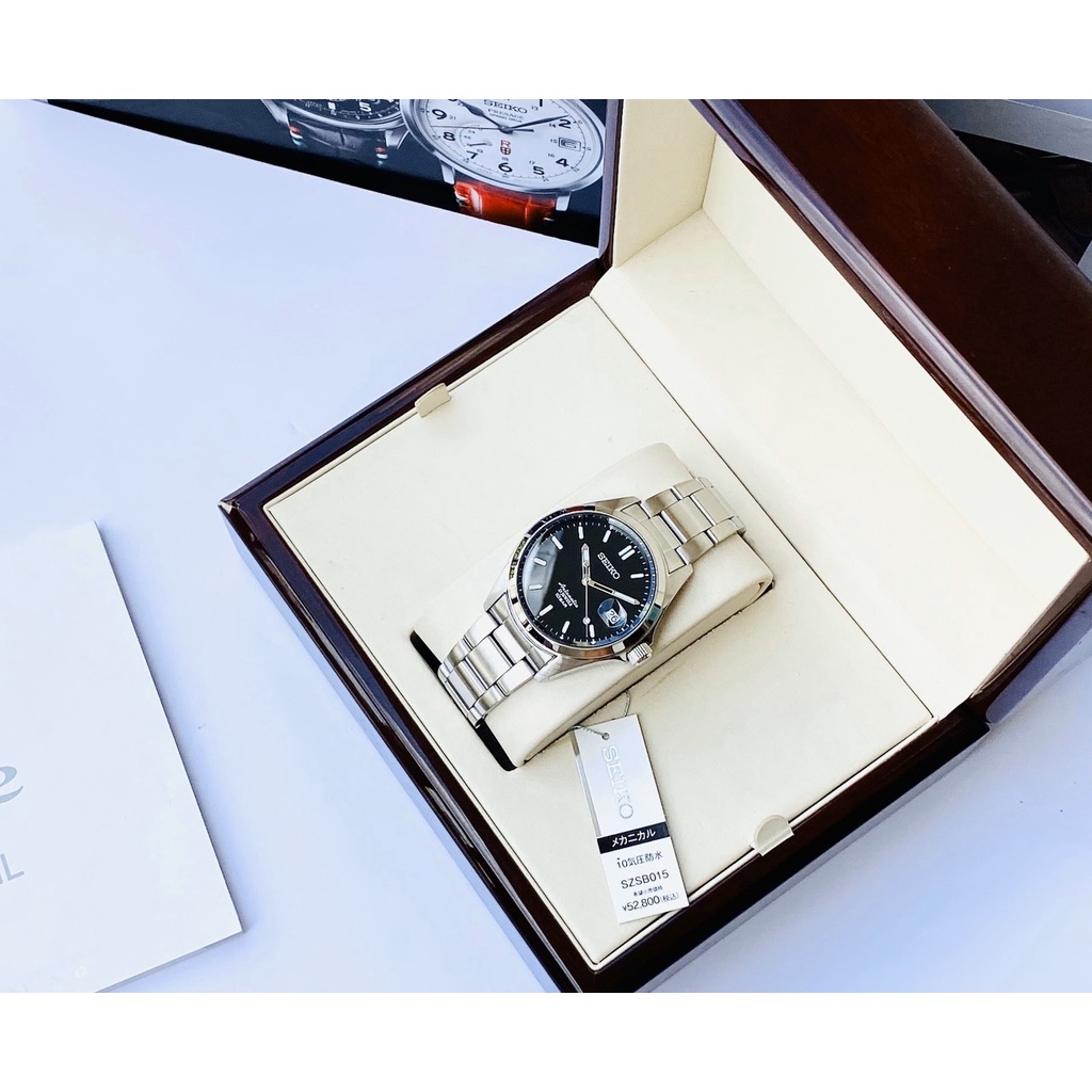 Đồng hồ nam dây thép Seiko Spirit Automatic SZSB015