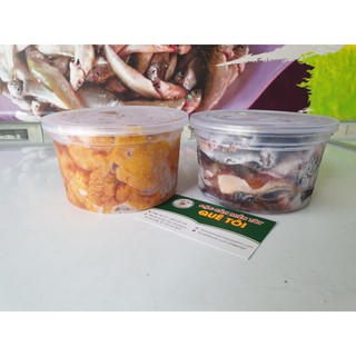 Combo - 1 hộp trứng cá sặc + 1 hộp cá chốt trứng - ship hcm siêu tốc 1-2h