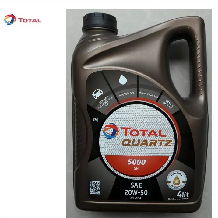 Nhớt động cơ Total Quazt 3000 20w-50 Chính Hãng