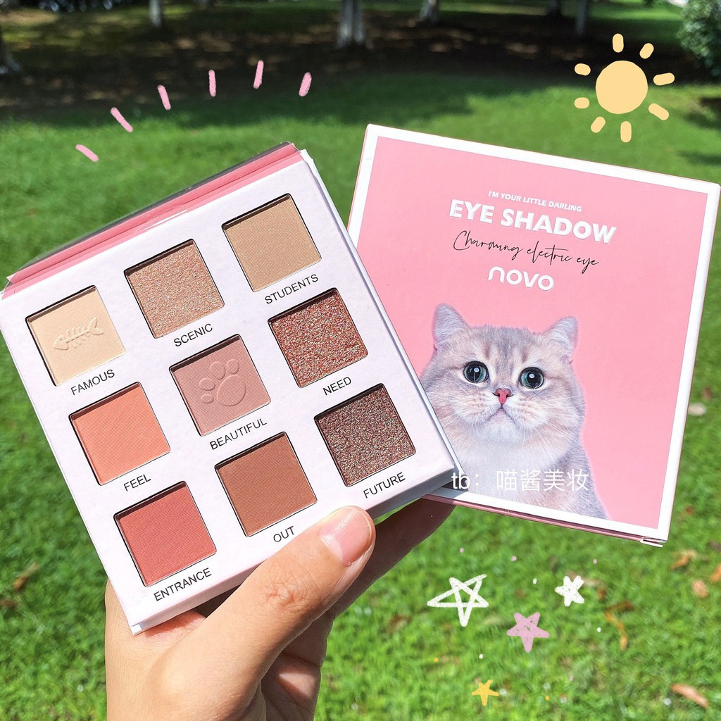 [NOVO] Bảng mắt 9 ô Novo Charming Electric Animal (N5342) | BigBuy360 - bigbuy360.vn