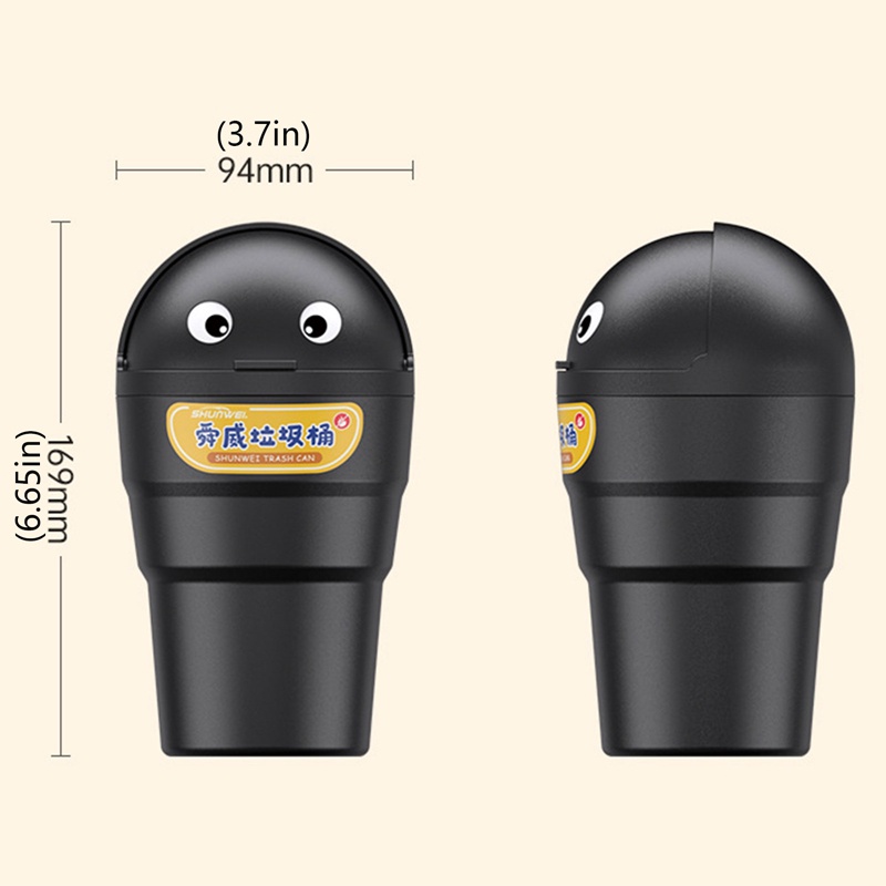 Hộp Đựng Rác Gắn Lưng Ghế Xe Hơi Thông Dụng