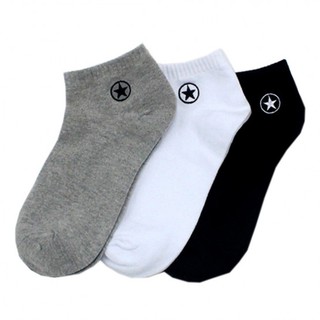 Combo 3 đôi vớ nam cổ ngắn loại đẹp ( Convert, Adidas...)