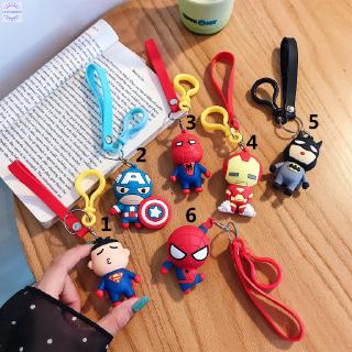 Móc khóa búp bê silicon dễ thương