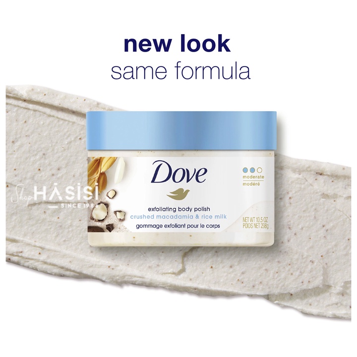 Tẩy Tế Bào Chết Body DOVE - Exfoliating Body Polish 298g