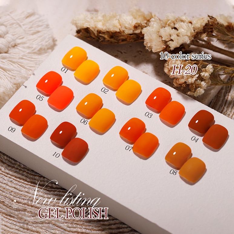 Sơn Móng - Sơn Gel - Angels - Màu Cam - H20