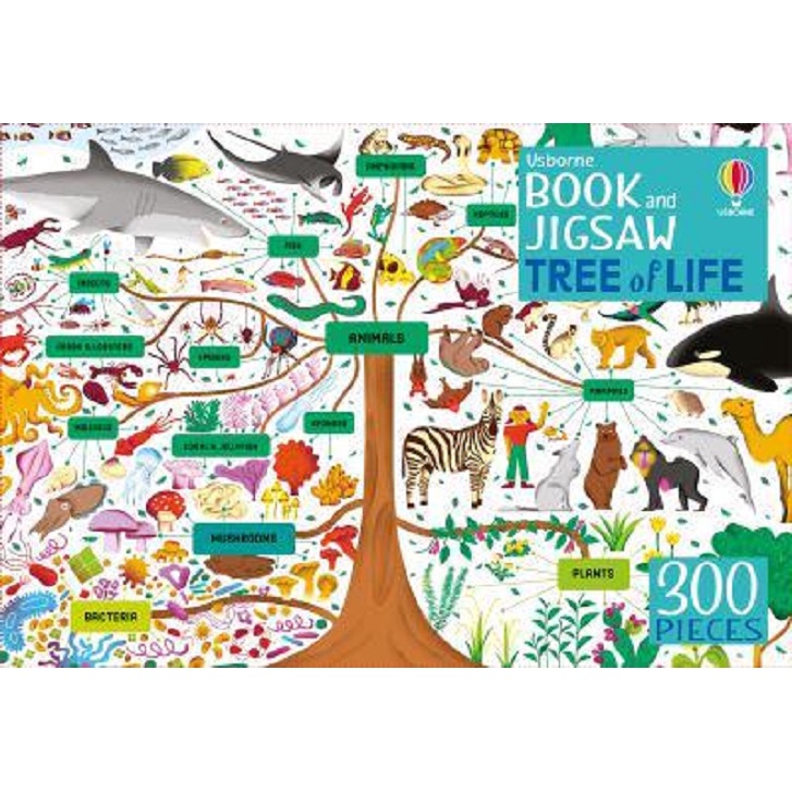 Sách - Anh: Usborne Book And Jigsaw: Tree Of Life