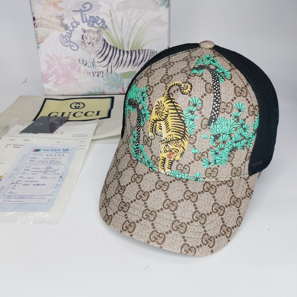 Nón kết gc Mũ lưỡi trai Gc hổ rừng phối lưới full box hộp cực đẹp