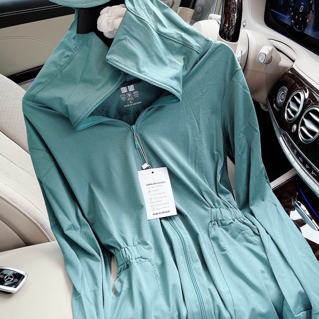 Áo choàng THÔNG HƠI EO CHUN siêu mềm, siêu mát