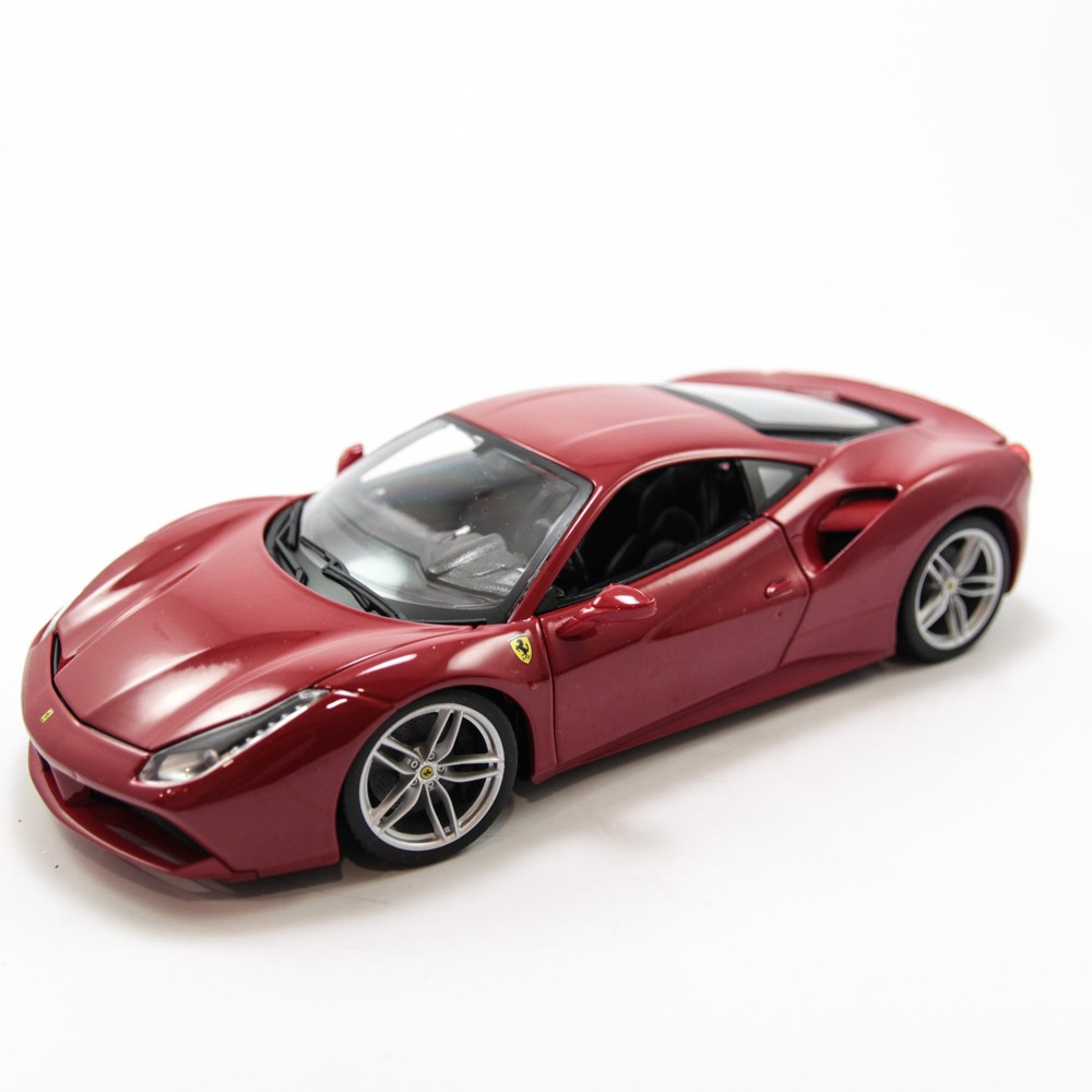 [Mã TOYJAN hoàn 20K xu đơn 50K] Mô hình xe Ferrari 488 GTB RED 1:18 BBURAGO - MH18-16008