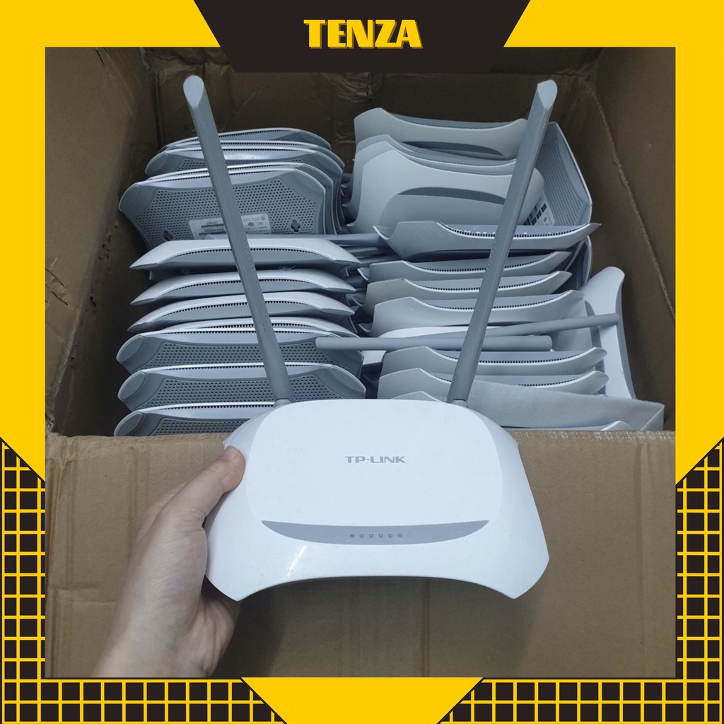 modem wifi router bộ phát tplink 2 râu 842N chính hãng