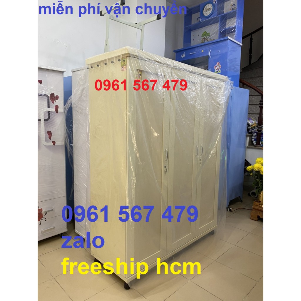 Tủ sắt quần áo tháo lắp trung hưng