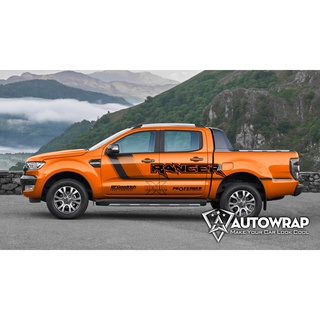 Tem họa tiết xe Ranger X-Ultra - Tem họa tiết ô tô Ford, tem dán sườn xe thể thao