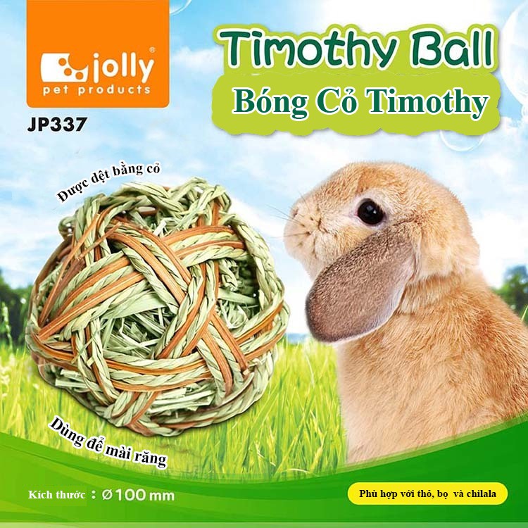 Quả Cầu Cỏ Timothy cho thỏ