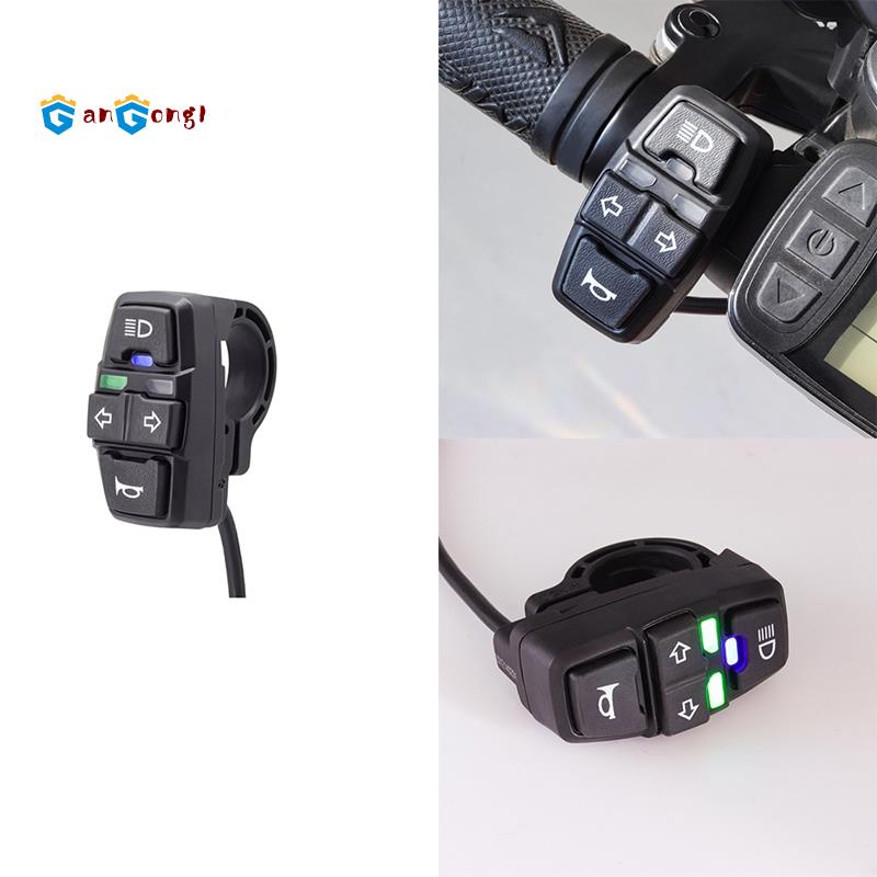 Công tắc đèn thông minh 48V/ 36V cho xe đạp
