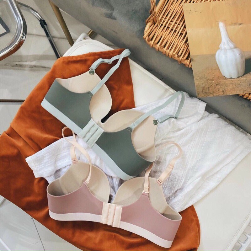 Áo su đúc beautiful không gọng nâng ngực 3 móc cài màu đẹp 565