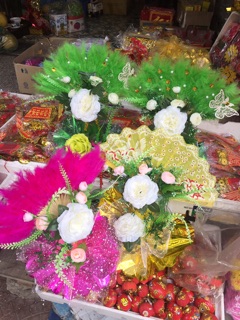 Oản quạt lông vũ 1 chiếc