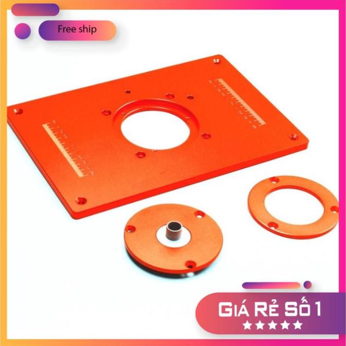 ⚠️ Mặt Bàn Máy Phay Đỏ - Mặt Bàn Máy Soi Cầm Tay Cốt 12.7mm Dùng Để Chế Tạo Mặt Bàn Máy Phay ✅✅✅