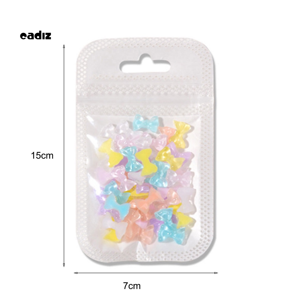 Nơ 3D Đính Móng Tay Trang Trí