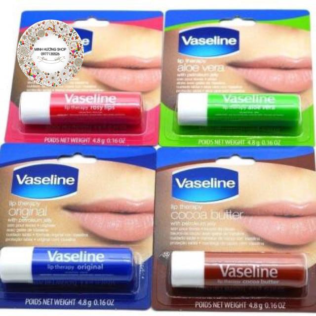 Son Dưỡng Môi Dạng Thỏi Vaseline Lip Therapy - 4.8g