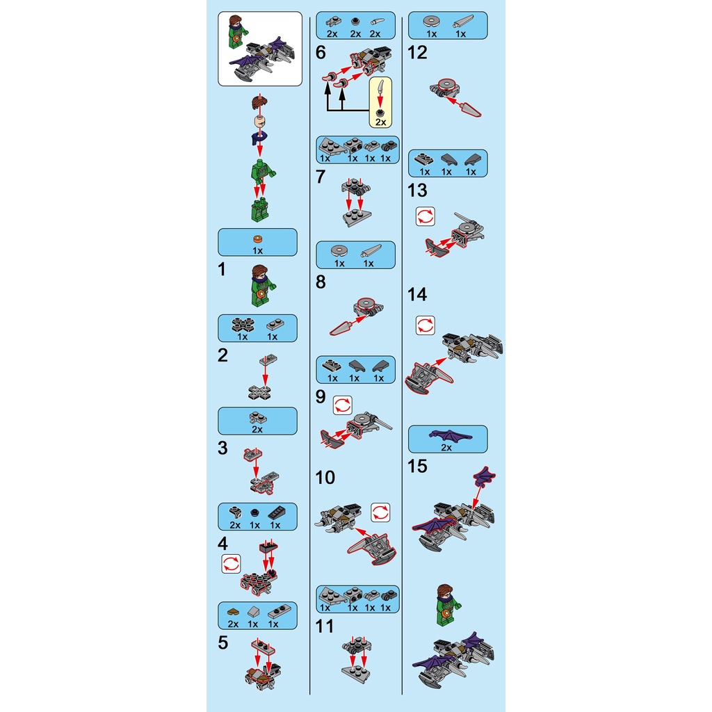 Bộ Đồ Chơi Lắp Ráp Mô Hình Mini