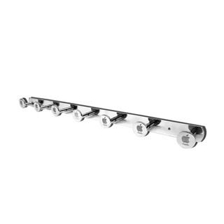Móc áo đồng tiền 7 móc inox 304