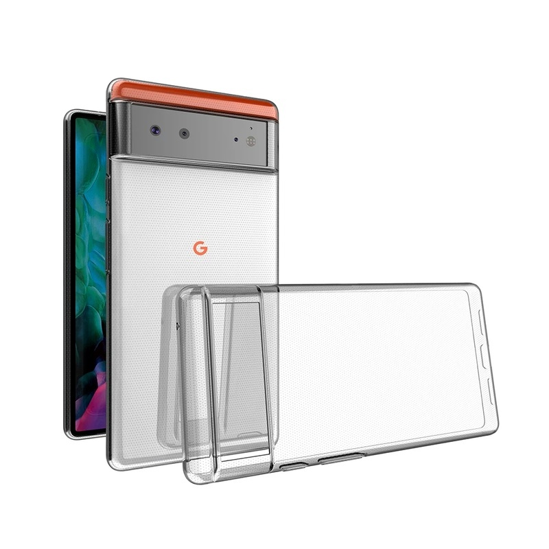 Ốp Điện Thoại TPU Mềm Màu Trong Suốt Bảo Vệ Camera Cho Google Pixel 6A 5G