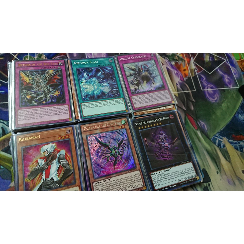 Thẻ bài Yugioh chính hãng - Túi Thẻ bài TCG - Ngôn ngữ Tiếng Anh