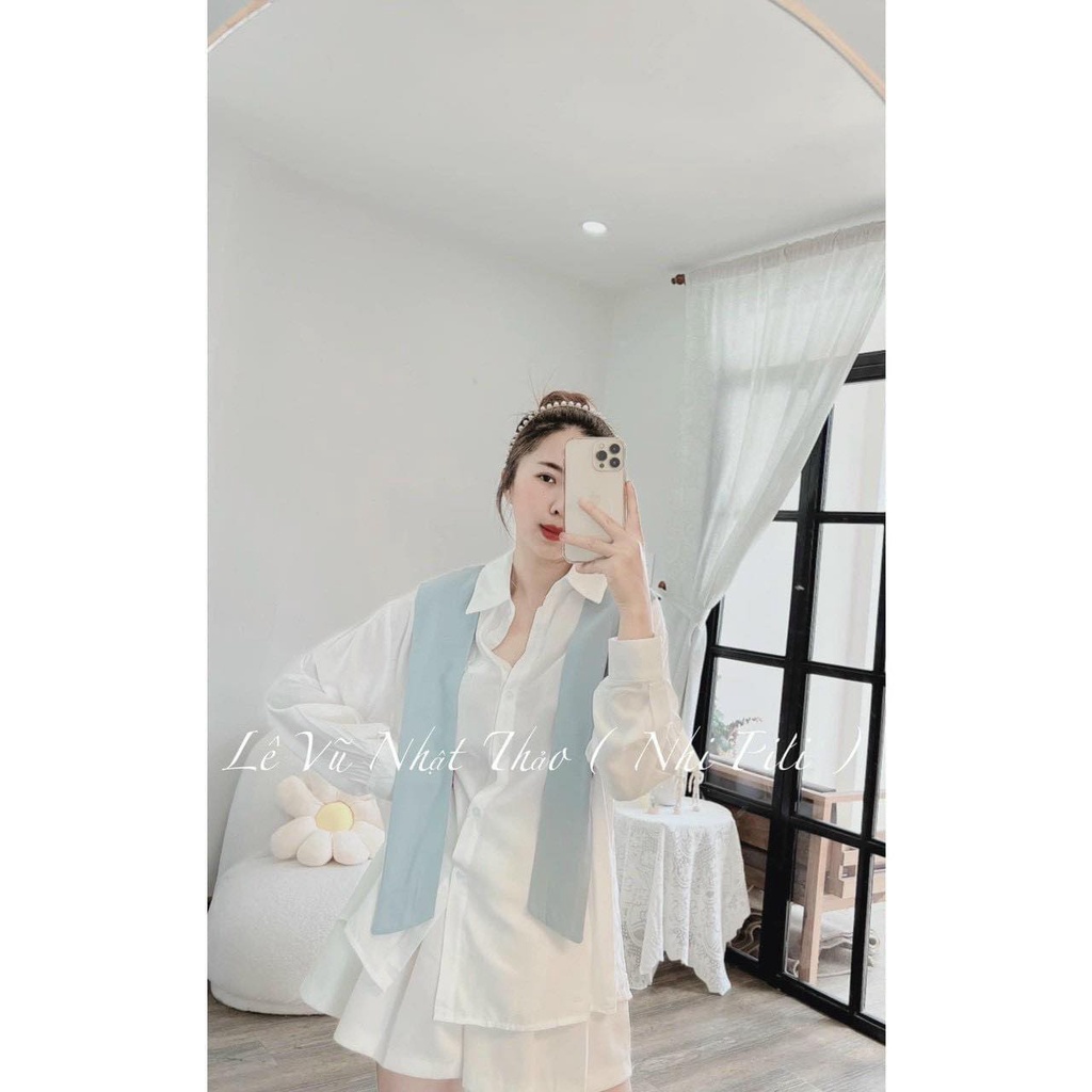 ÁO SƠ MI DÂY VAI BIGSIZE