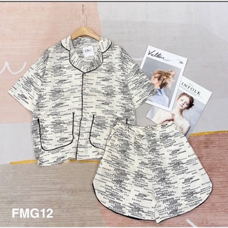 Bộ pijama cánh tay dơi lụa mango