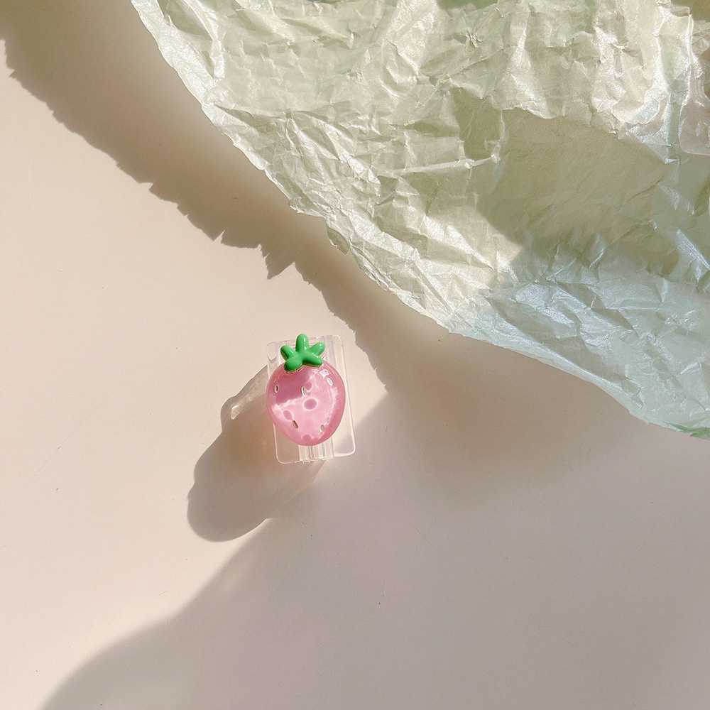 Phụ Kiện Bọc Bảo Vệ Dây Cáp Sạc USB type-c Hình Kẹo Mút Hoạt Hình Màu Trong Suốt