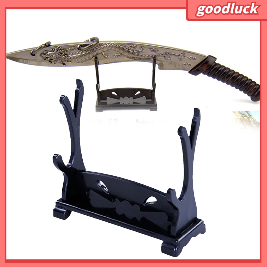 Giá đỡ thanh kiếm hai tầng bằng nhựa thân thiện với môi trường trang trí phòng ngủ