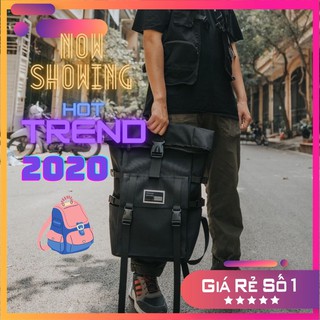 ⚡Balo Thời Trang Đi Học⚡ nam nữ Unisex Chống Nước - Balo Nữ Đi Học Ulzang Có Ngăn Đựng Laptop - Balo Đen Du Lịch