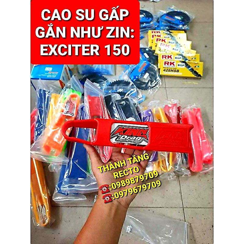 CAO SU GẤP(ĐỠ SÊN) GẮN NHƯ ZIN EXCITER 150 KING DRANG CAO SU LOẠI 1