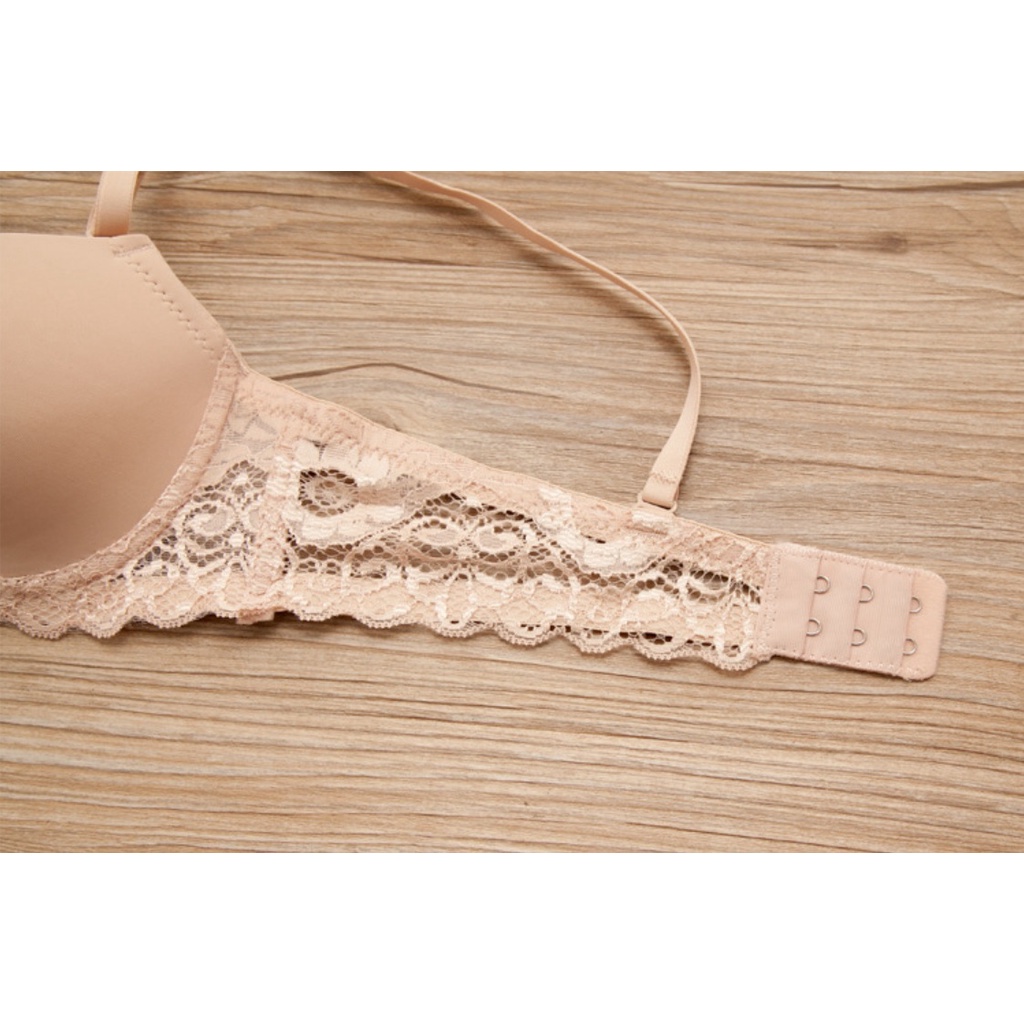 Áo ngực nữ su phối ren mút nhẹ thiết kế đơn giản, trẻ trung, dễ phối đồ (MS 04037) Anna Shop