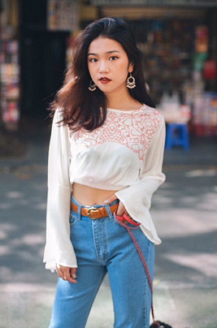 Thanh lý quần bò cạp cao Jammy