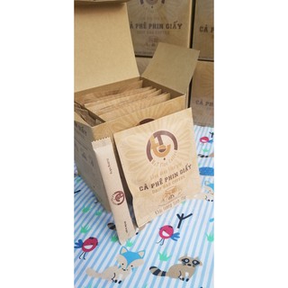 cafe TÚI LỌC phin giấy 10 túi/hôp 150g  nguyên chất 100% Arabica/Robusta